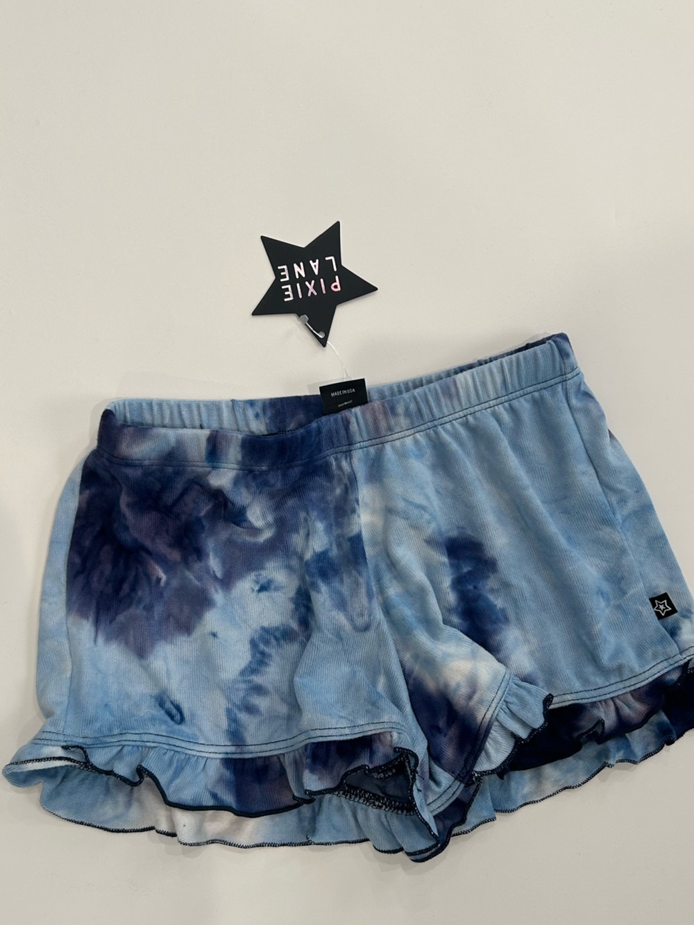 Pixielane NWT tie dye shorts, size 7